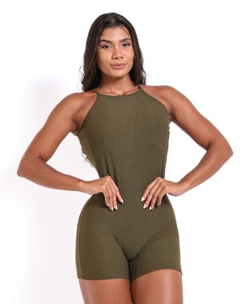 Macaquinho Rafaela Jacquard Comfy