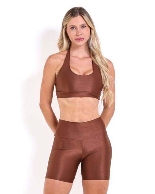 Conjunto Short Bermuda Compressão + Top Jhully