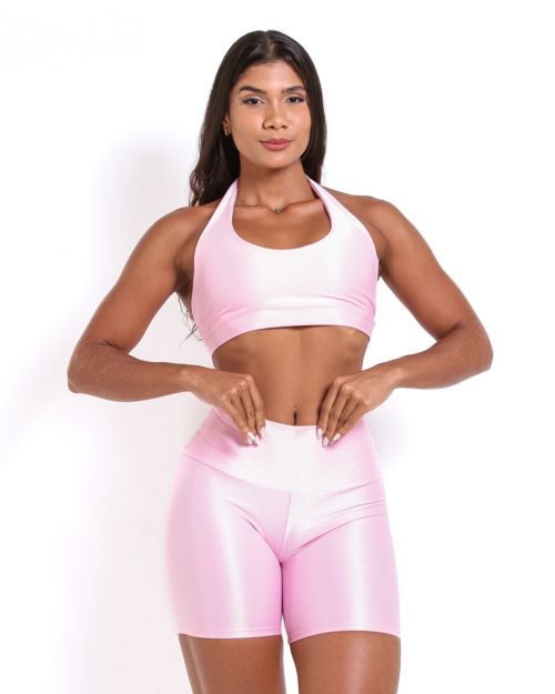 Conjunto Short Bermuda Compressão + Top Jhully