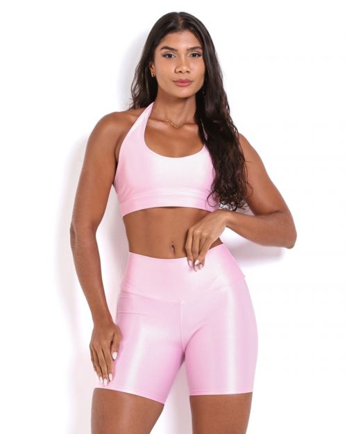 Conjunto Short Bermuda Compressão + Top Jhully