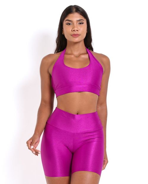 Conjunto Short Bermuda Compressão + Top Jhully