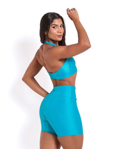 Conjunto Short Bermuda Compressão + Top Jhully