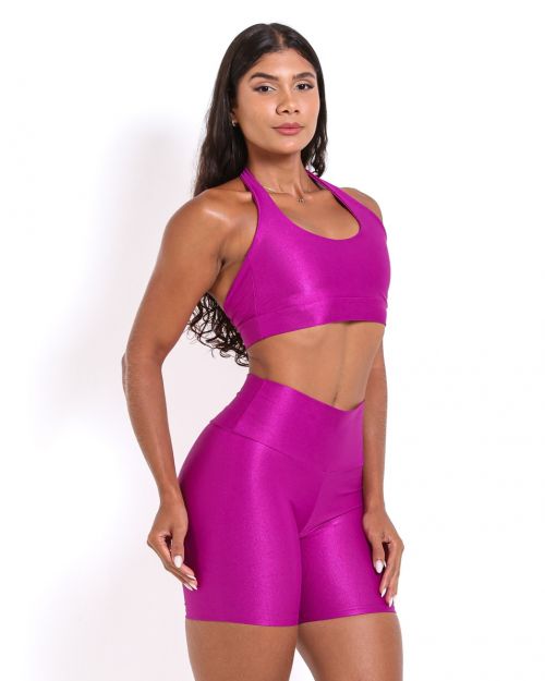 Conjunto Short Bermuda Compressão + Top Jhully