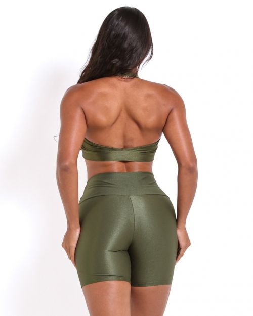 Conjunto Short Bermuda Compressão + Top Jhully