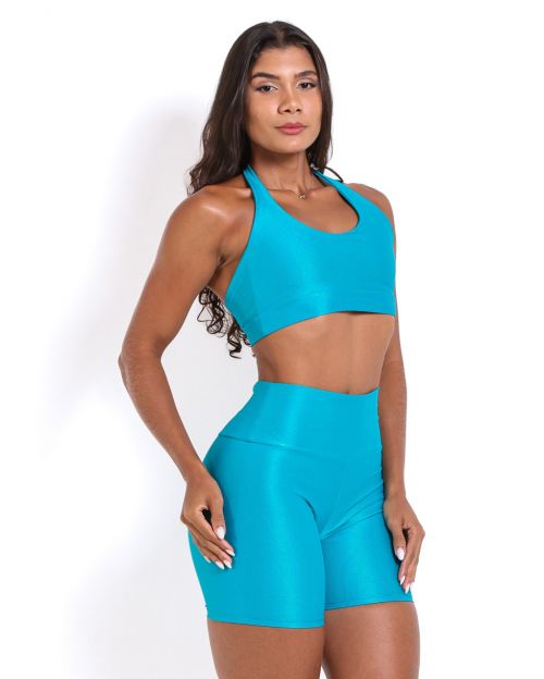 Conjunto Short Bermuda Compressão + Top Jhully