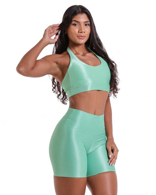 Conjunto Short Bermuda Compressão + Top Jhully