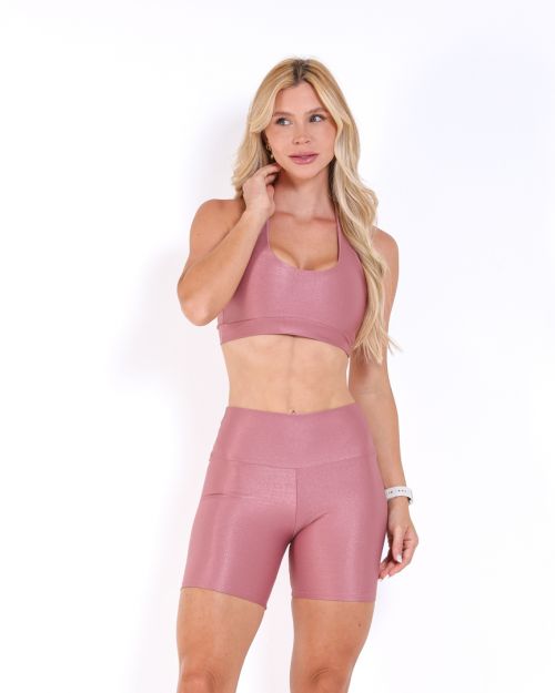 Conjunto Short Bermuda Compressão + Top Jhully