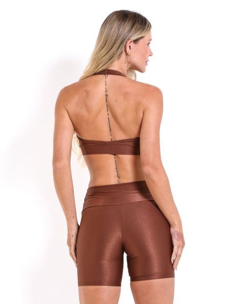 Conjunto Short Bermuda Compressão + Top Jhully