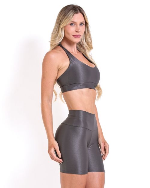 Conjunto Short Bermuda Compressão + Top Jhully