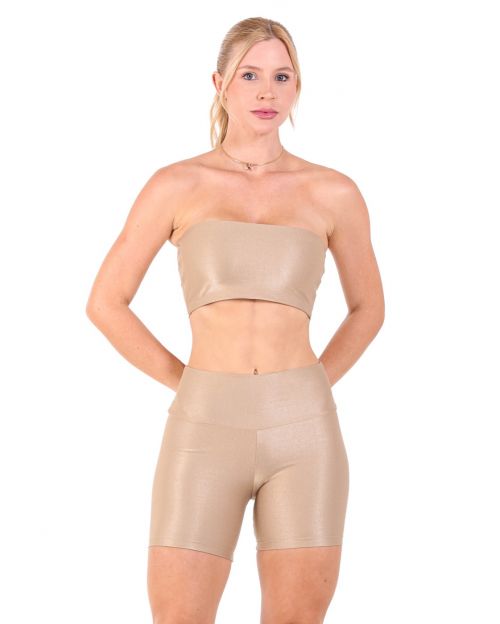 Conjunto Short Bermuda Compressão + Top Faixa