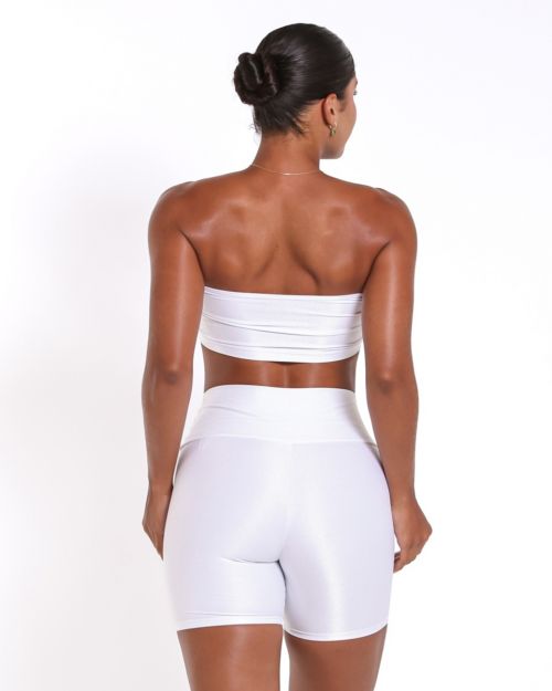 Conjunto Short Bermuda Compressão + Top Faixa
