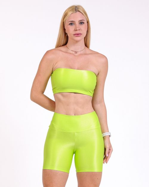 Conjunto Short Bermuda Compressão + Top Faixa