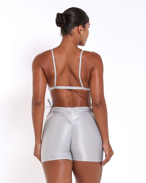 Conjunto Short Empina Ajuste Compressão + Top Rafa