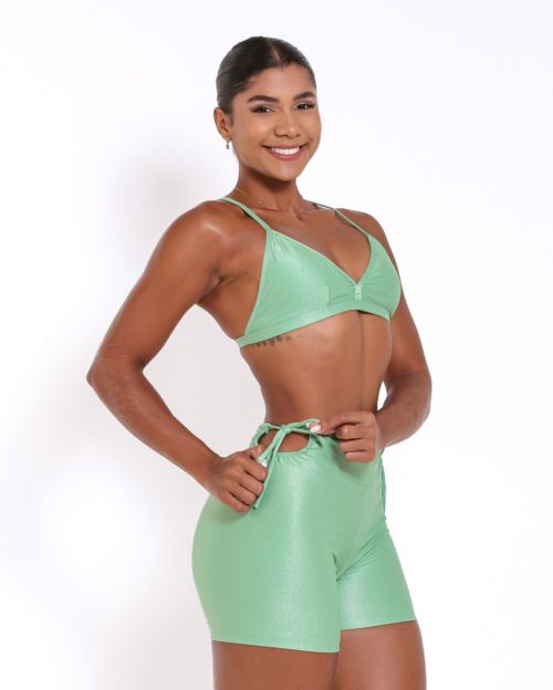 Conjunto Short Empina Ajuste Compressão + Top Rafa