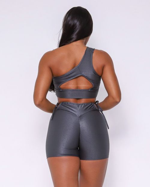 Conjunto Short Empina Ajuste Compress�o + Top Paloma