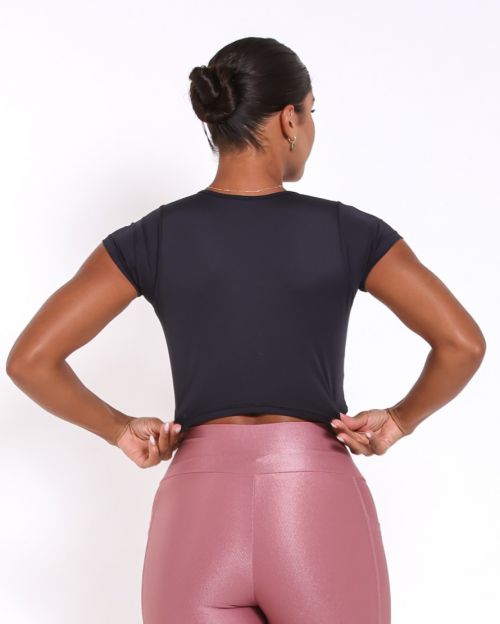 Cropped Slim Dry Fit