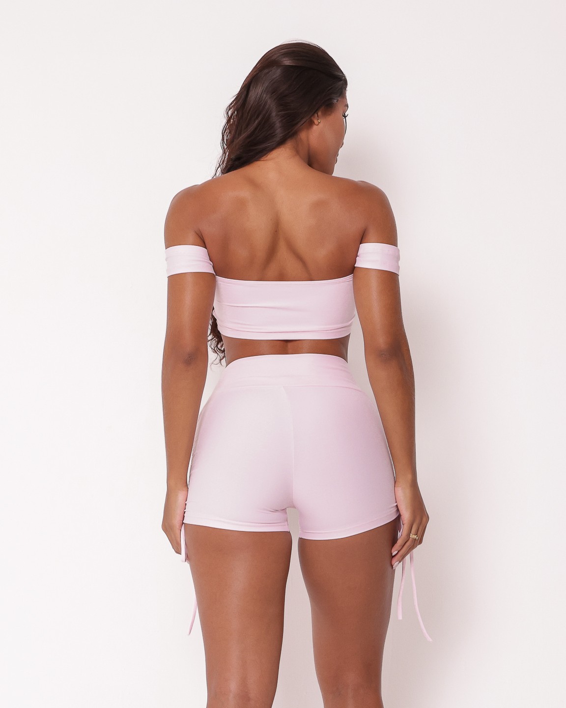 Conjunto Short Cross Light + Top Ciganinha