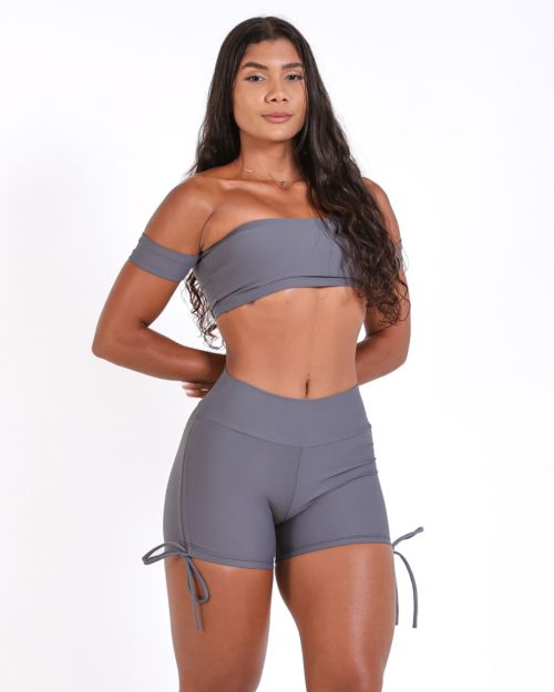 Conjunto Short Cross Light + Top Ciganinha