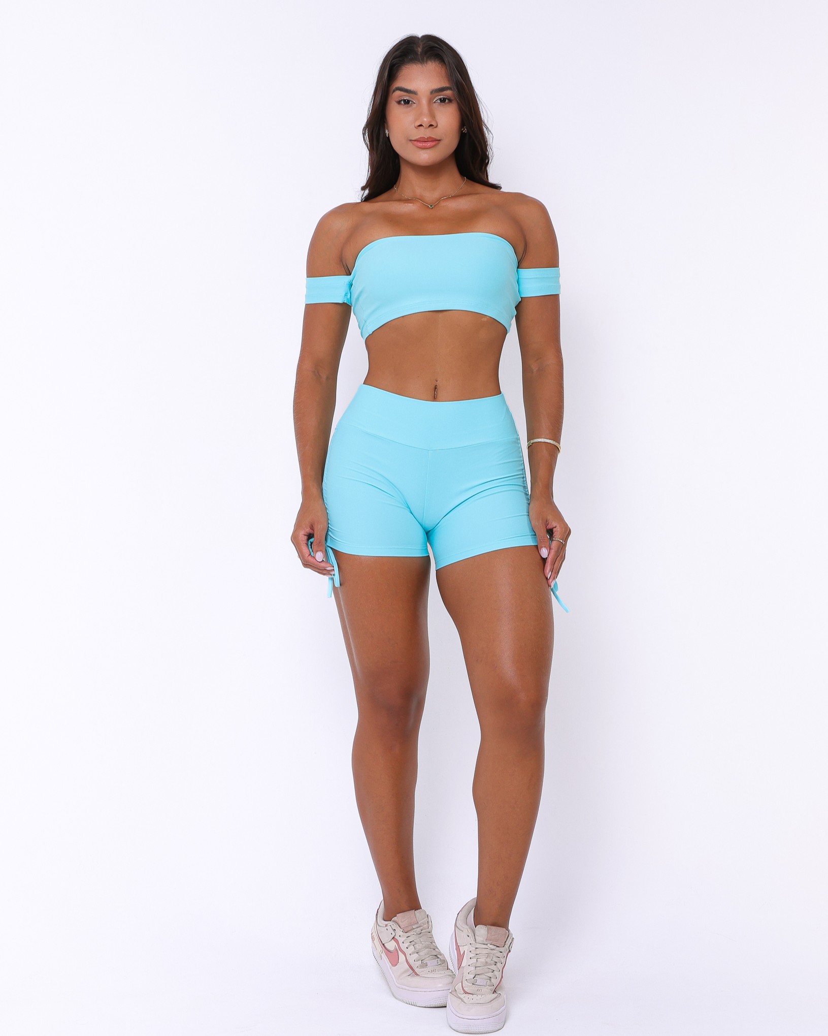 Conjunto Short Cross Light + Top Ciganinha