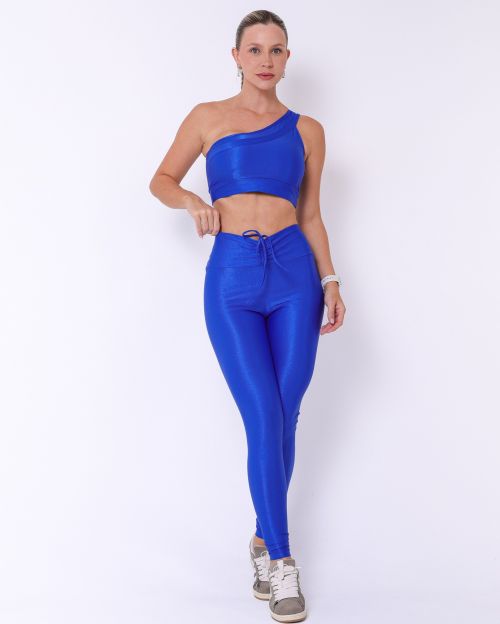 Conjunto Calça Legging Empina Compressão + Top Paloma