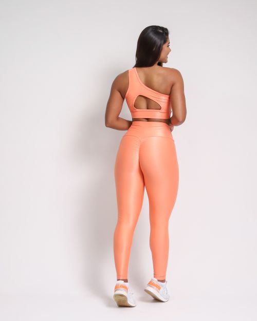 Conjunto Calça Legging Empina Compressão + Top Paloma
