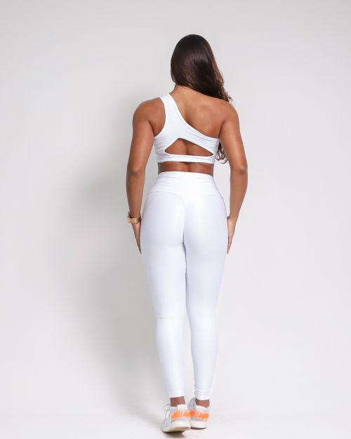 Conjunto Calça Legging Empina Compressão + Top Paloma