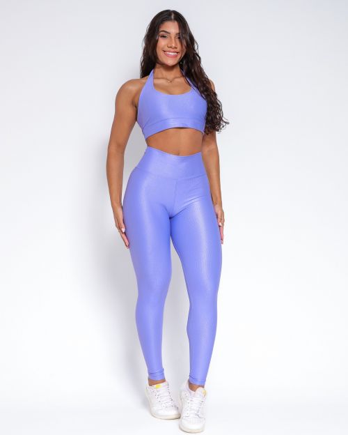 Conjunto Cal�a Empina Slim Compress�o + Top Jhully