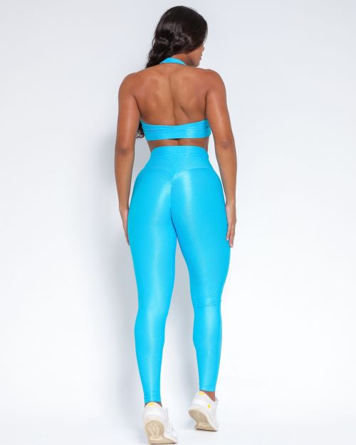 Conjunto Cal�a Empina Slim Compress�o + Top Jhully