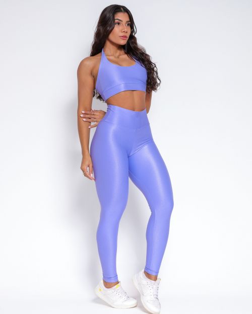 Conjunto Cal�a Empina Slim Compress�o + Top Jhully