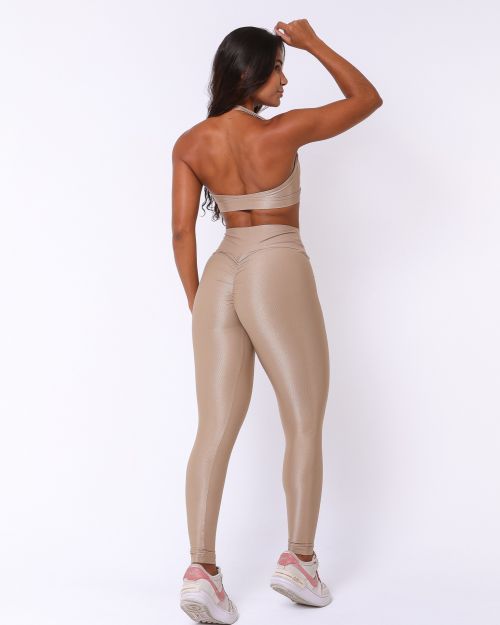 Conjunto Cal�a Legging Empina Compress�o + Top Jhully