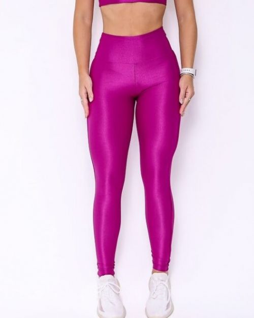 Calça Legging Empina Vivo Cós Reto Compressão