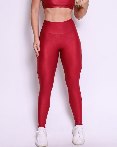 Calça Legging Empina Vivo Cós Reto Compressão