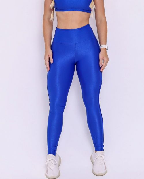 Calça Legging Empina Vivo Cós Reto Compressão