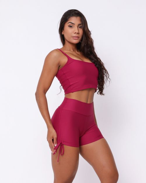 Conjunto Short Cross Light  + Top Regatinha