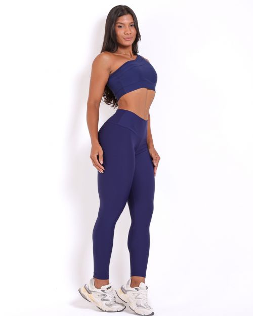 Conjunto Cal�a Legging B�sica Light + Top Paloma