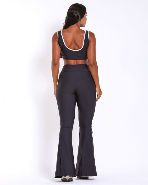 Conjunto Calça Flare Light + Top Scandal