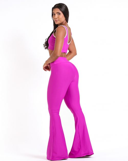 Conjunto Calça Flare Light + Top Scandal
