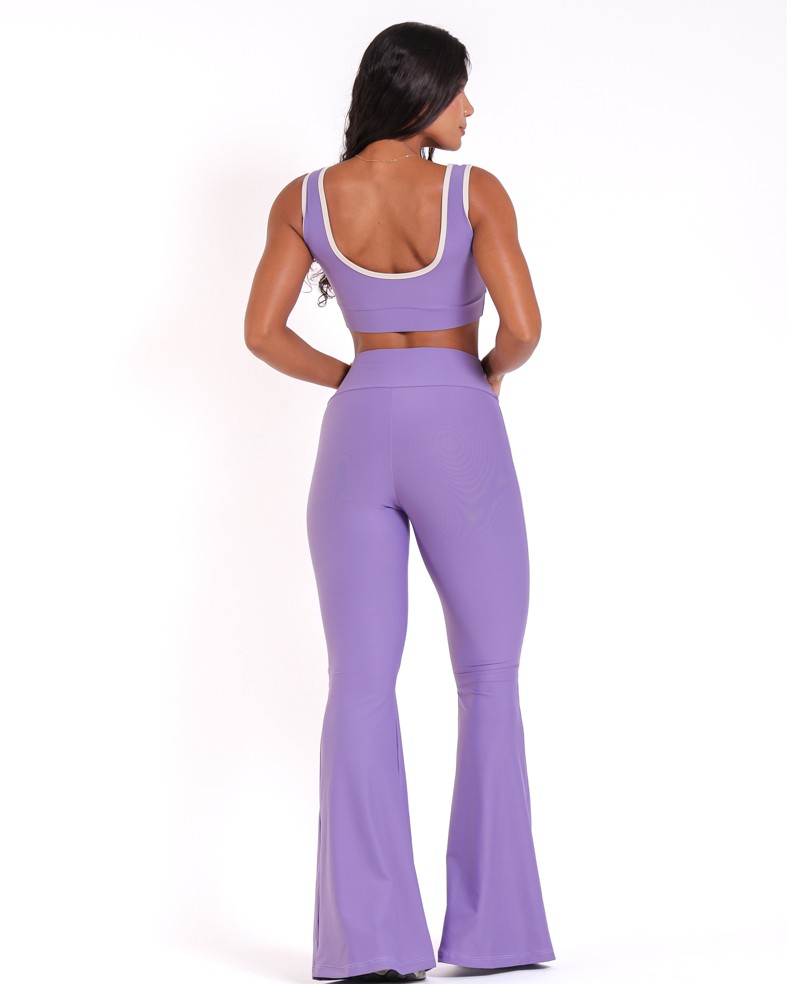 Conjunto Calça Flare Light + Top Scandal