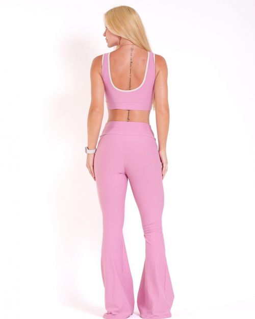 Conjunto Calça Flare Light + Top Scandal