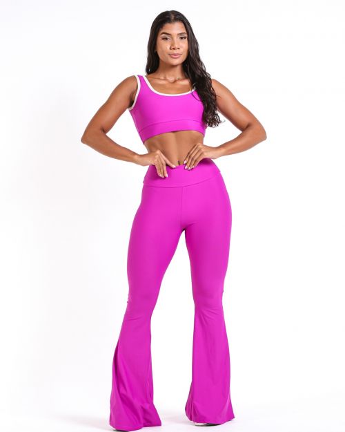 Conjunto Calça Flare Light + Top Scandal