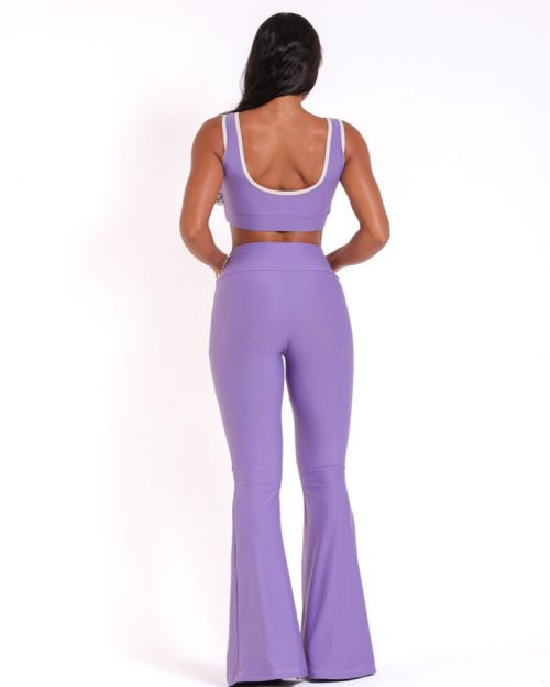 Conjunto Calça Flare Light + Top Scandal