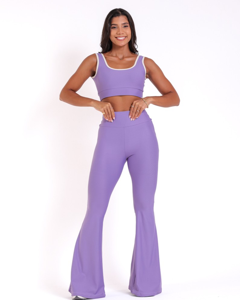 Conjunto Calça Flare Light + Top Scandal