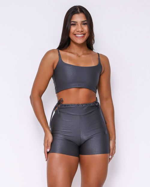 Conjunto Short Empina Ajuste Compressão + Top Bruna