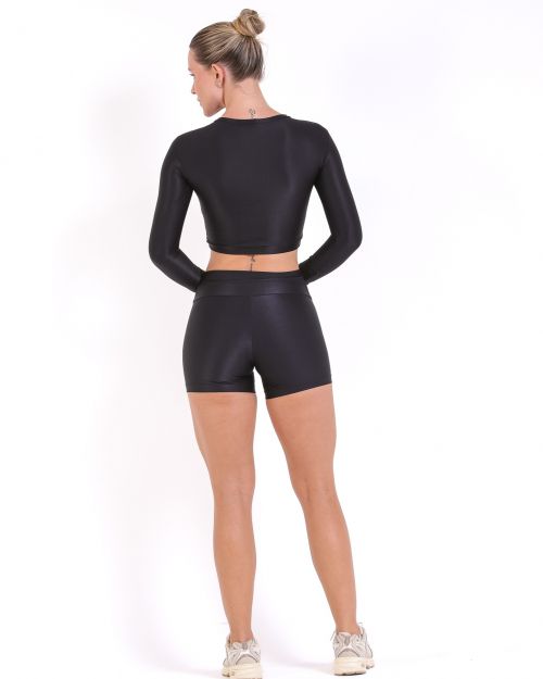 Conjunto Short B�sico Curtinho Compress�o + Top Maria