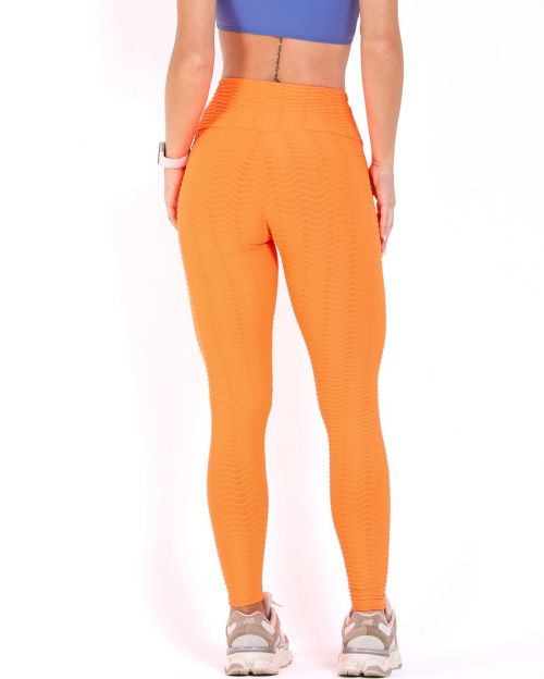 Calça Legging Básica Textura Ondas