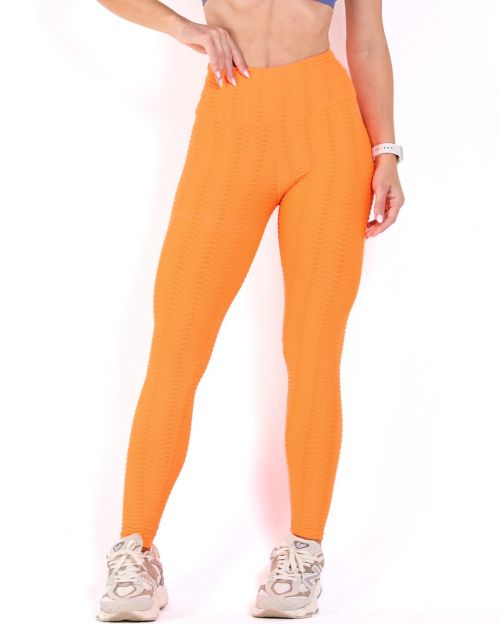 Calça Legging Básica Textura Ondas