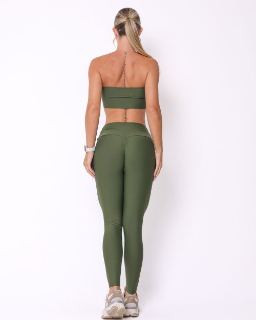 Conjunto Cal�a Legging Empina Light + Top Faixa