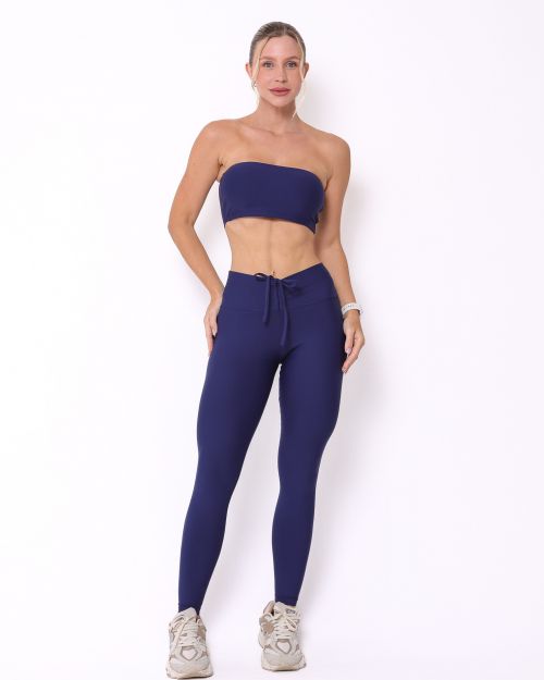 Conjunto Cal�a Legging Empina Light + Top Faixa