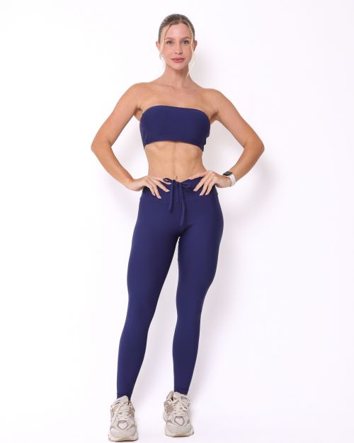 Conjunto Cal�a Legging Empina Light + Top Faixa
