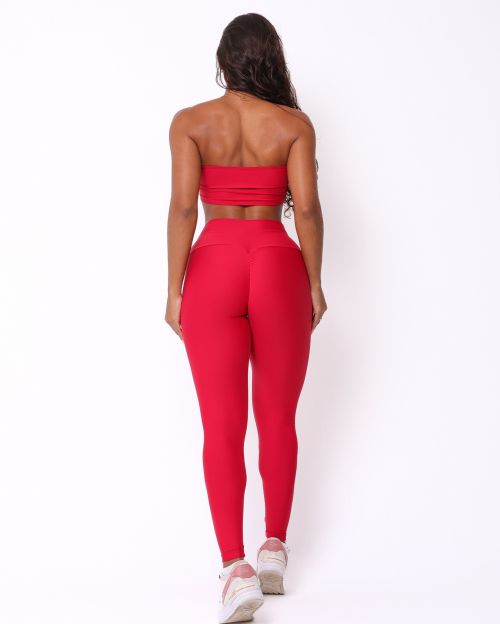 Conjunto Cal�a Legging Empina Light + Top Faixa